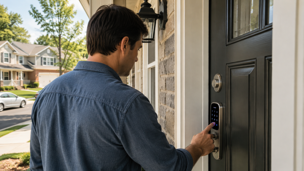 Smart and Traditional Residential Door Locks