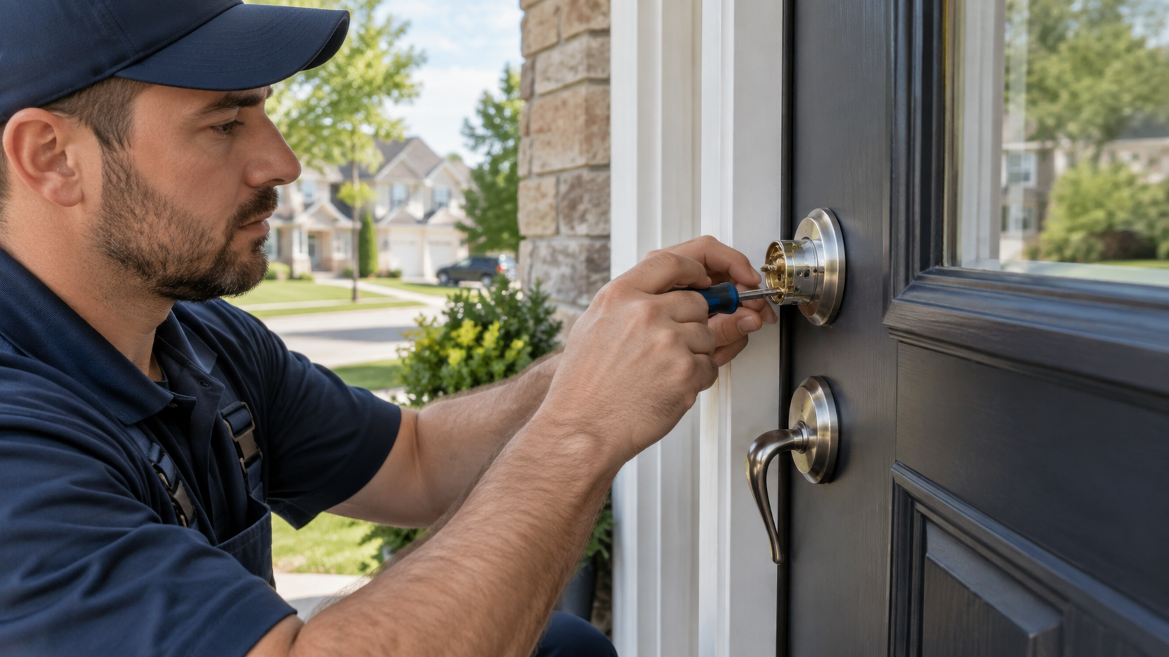 Locksmith Rekeying a Rental Property Between Tenants